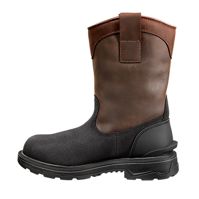 Carhartt IRONWOOD INSULATED 11 ALLOY TOE WELLINGTON 10W Brown Oil Tanned/Black Coated