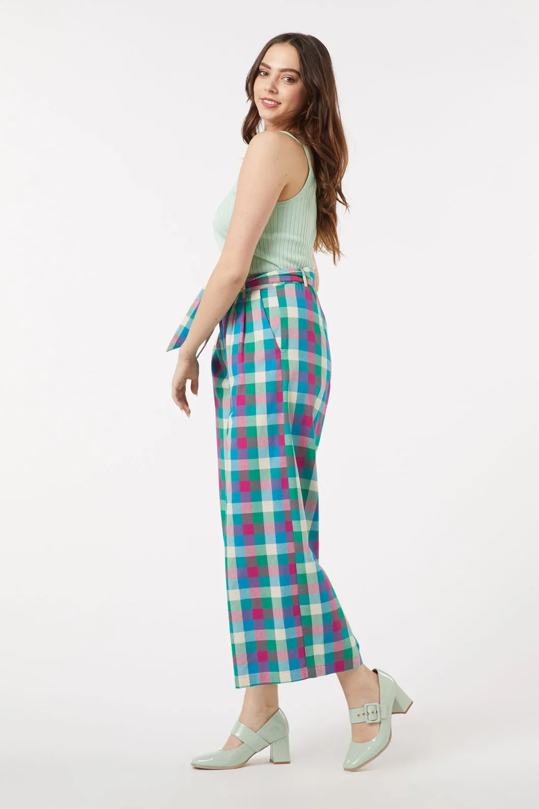 Karla Check Pant