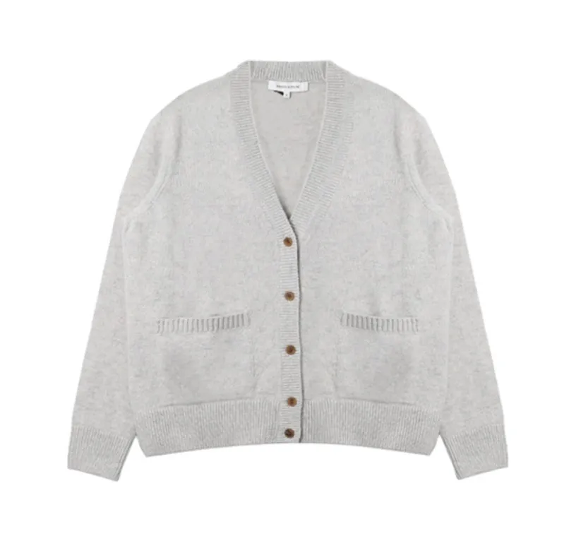 MAISON KITSUNE  |Casual Style Street Style Logo Cardigans