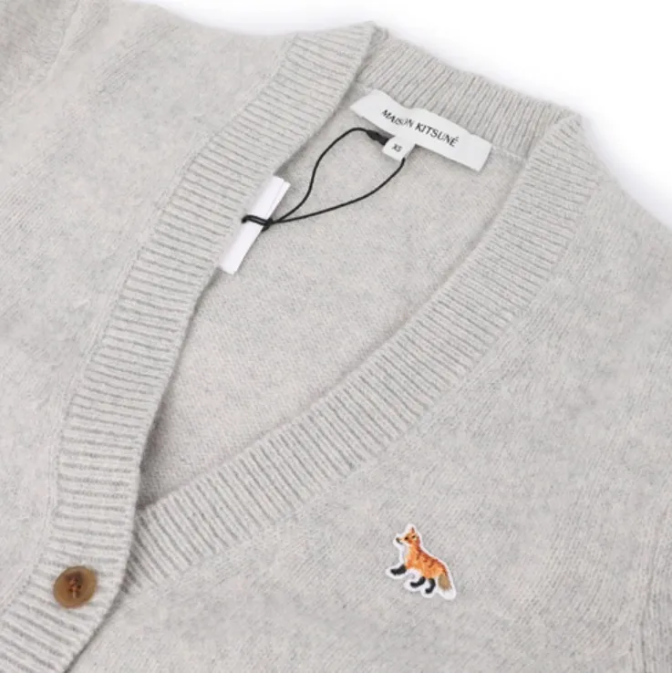 MAISON KITSUNE  |Casual Style Street Style Logo Cardigans