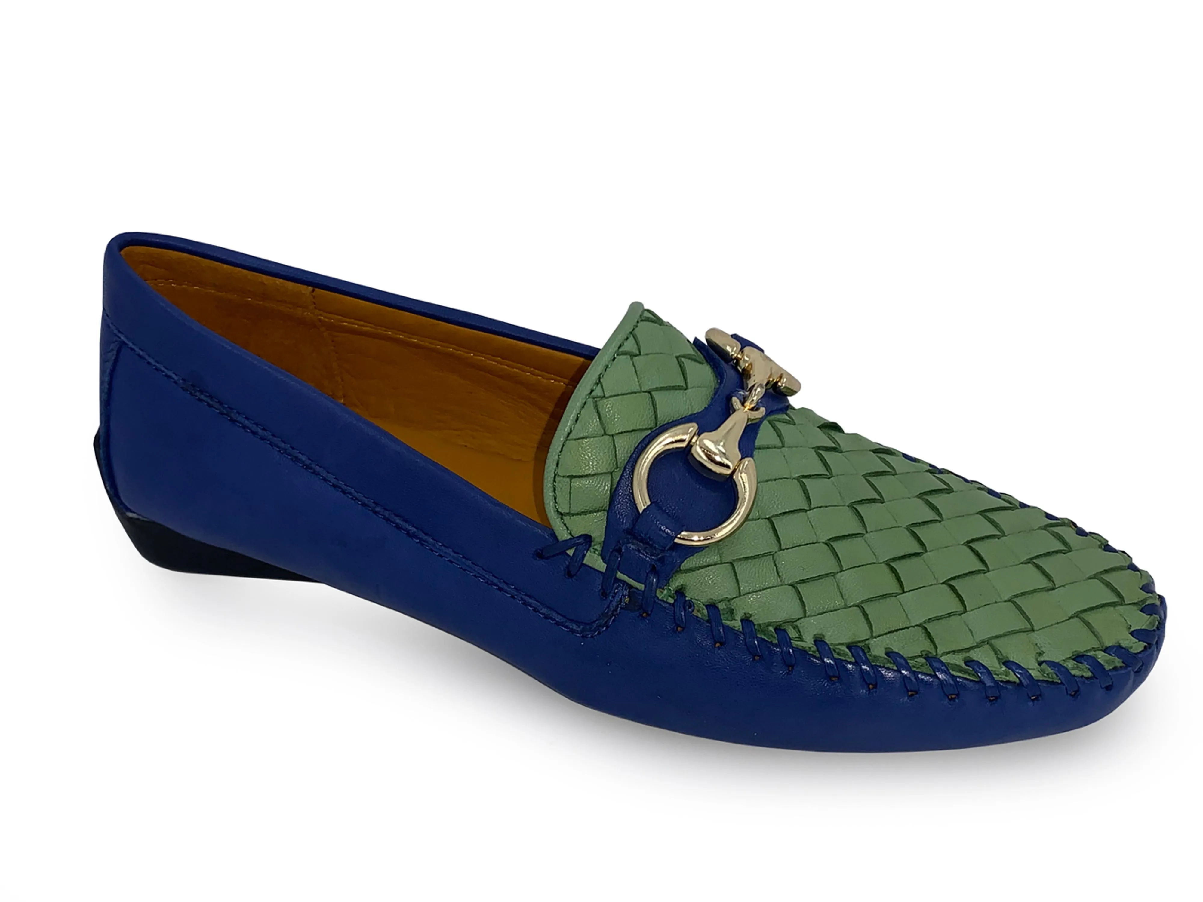 Robert Zur Perlata Loafer Navy Green