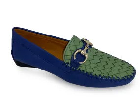 Robert Zur Perlata Loafer Navy Green