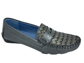 Robert Zur Petra Women's Loafer Gunmetal Combo