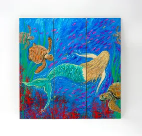 The Mermaid Dance Wall Art